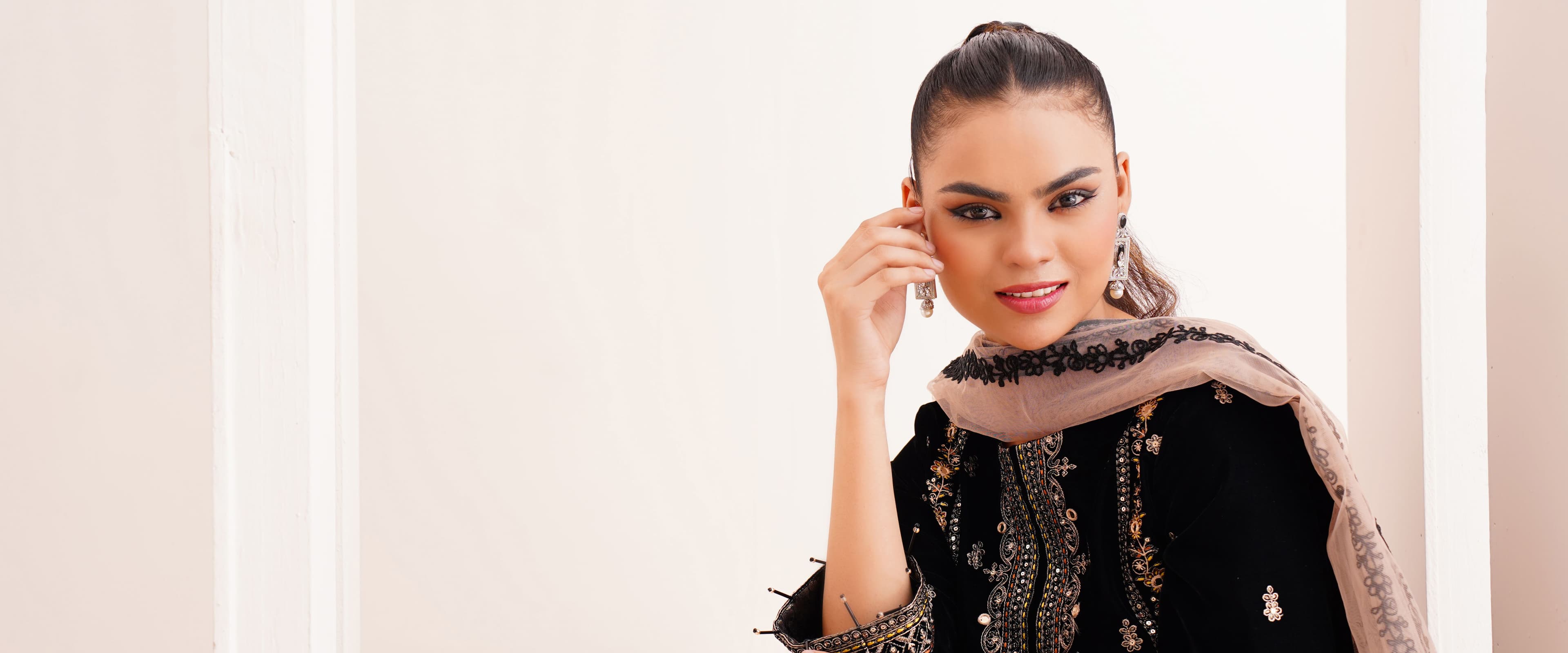 Kamran Embroidery New Arrivals - Festive Handcrafted Pakistani Attire