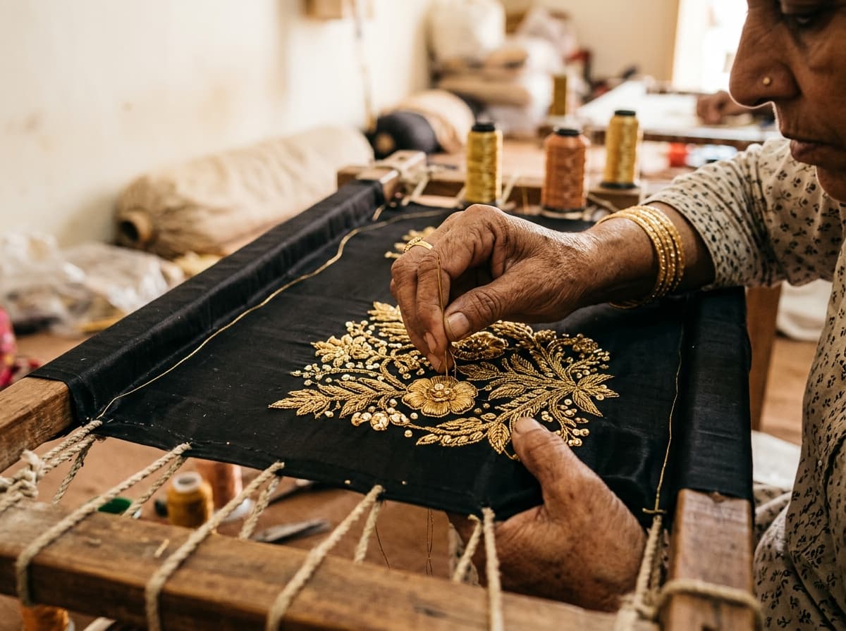Hand Adda Embroidery - Kamran Embroidery