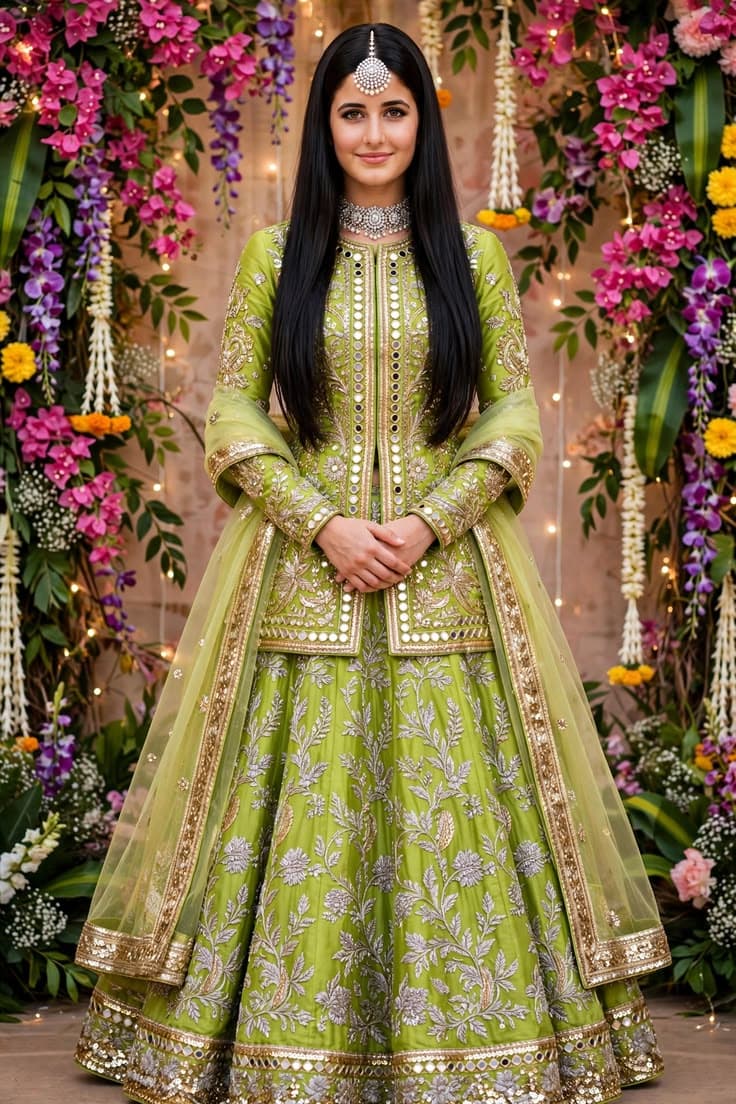 Jaan-e-mann Embroidered Bridal Dress - Handcrafted Pakistani Embroidered Dress