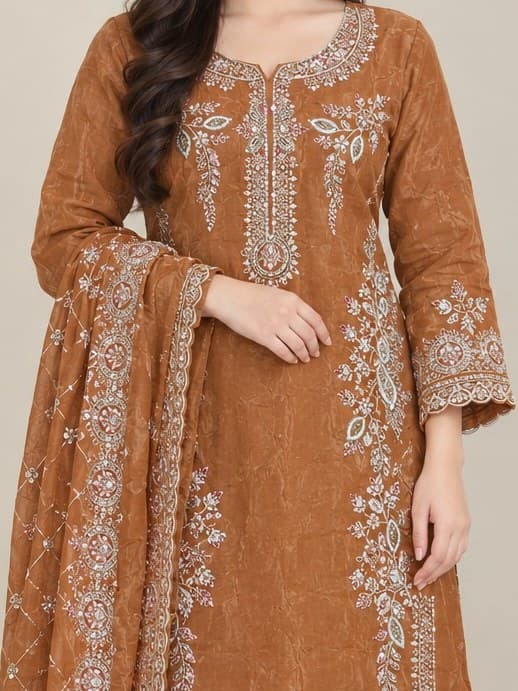 Afreen Luxury Lawn Suit thumbnail 2