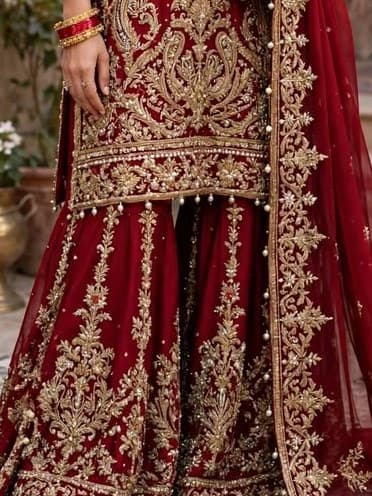 Anarkali Royal Bridal Dress thumbnail 3