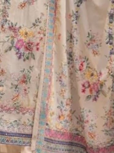 Gul-e-dawoodi Embroidered Lawn Suit thumbnail 3
