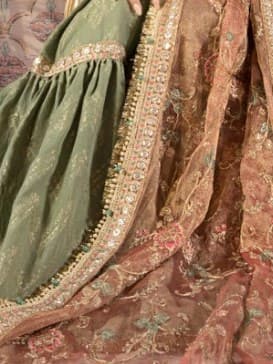 Gul-e-rana Handcrafted Party Dress thumbnail 3