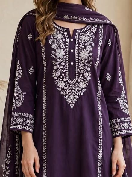 Hoor Lawn Embroidered Lawn Suit thumbnail 2