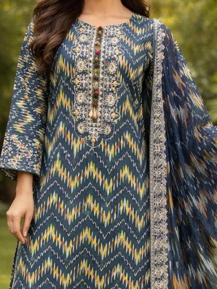 Mehrab Stitched Suit thumbnail 2