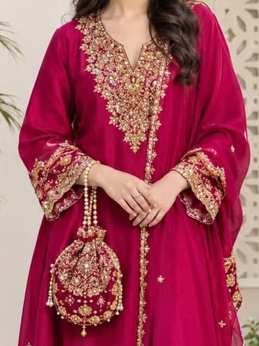 Nargis Handcrafted Suit thumbnail 2