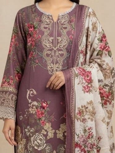 Nasim Lawn Luxury Lawn Suit thumbnail 2