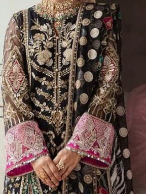 Nayyab Embroidered Party Dress thumbnail 2
