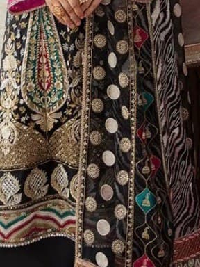 Nayyab Embroidered Party Dress thumbnail 3