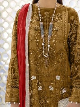 Nazneen Lawn Embroidered Lawn Suit thumbnail 2