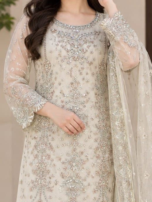 Nimra Stitched Suit thumbnail 2