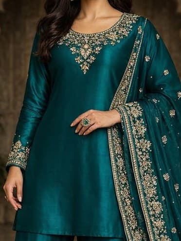Noor-e-jahan Embroidered Bridal Dress thumbnail 2