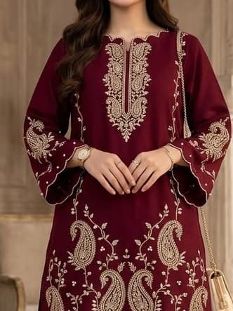 Noor Lawn Luxury Lawn Suit thumbnail 2