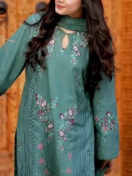 Roshni Lawn Embroidered Lawn Suit thumbnail 2