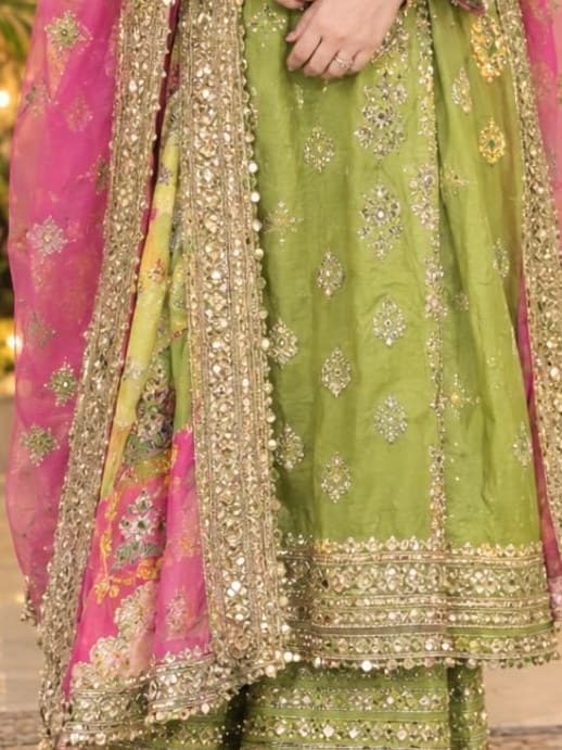 Sahar Embroidered Party Dress thumbnail 3