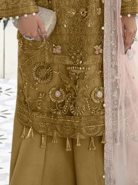 Samreen Handcrafted Party Dress thumbnail 3