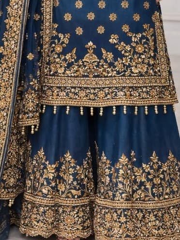 Shehnai Handcrafted Bridal Dress thumbnail 3