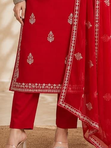 Sitara Embroidered Party Dress thumbnail 3