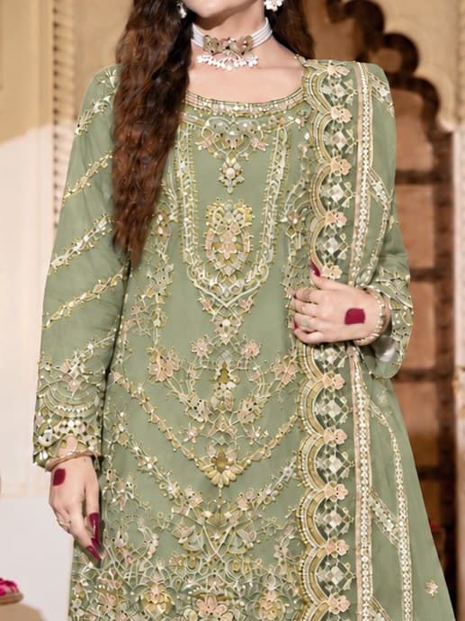 Sonia Set Embroidered Suit thumbnail 2
