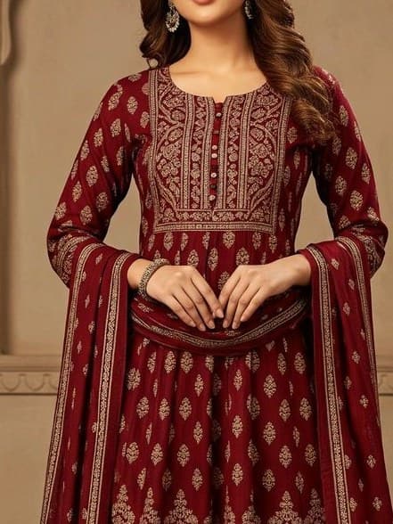 Zarina Embroidered Party Dress thumbnail 2