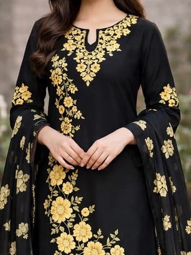 Zehra Soft Stitched Suit thumbnail 2